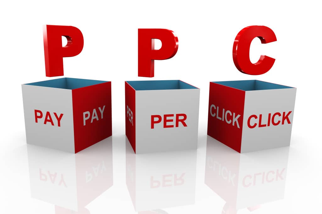 3D Box Of Ppc - Pay Per Click